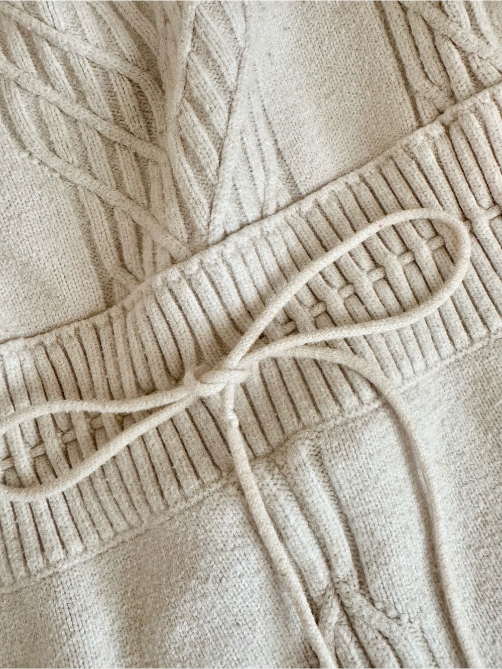 Free People | Cream Cable Knit Sweater Dress | Boho - Picture 3 of 7